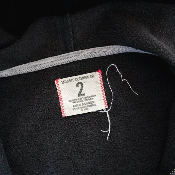 Charcoal Iowa Hawkeyes Zipper Hoodie: 2T - Picture 5 of 6